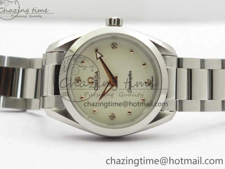 0516 Aqua Terra Seamaster ZF 1:1 Best Edition White Dial on SS Bracelet Gen Lightweight 7903